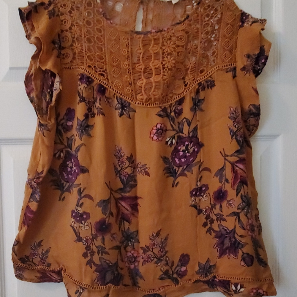 Rewind Flowered Shirt, large
